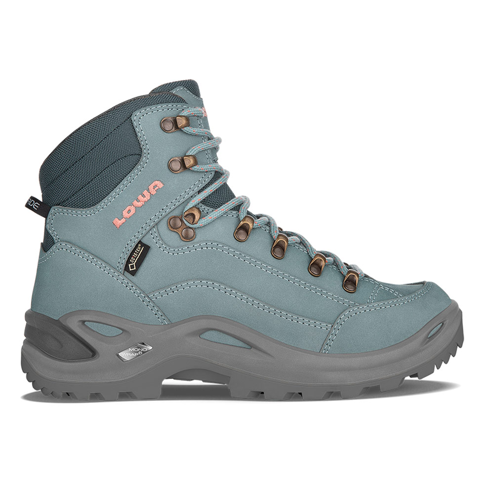 Unlock Wilderness' choice in the Merrell Vs Lowa comparison, the Renegade GTX Mid by Lowa