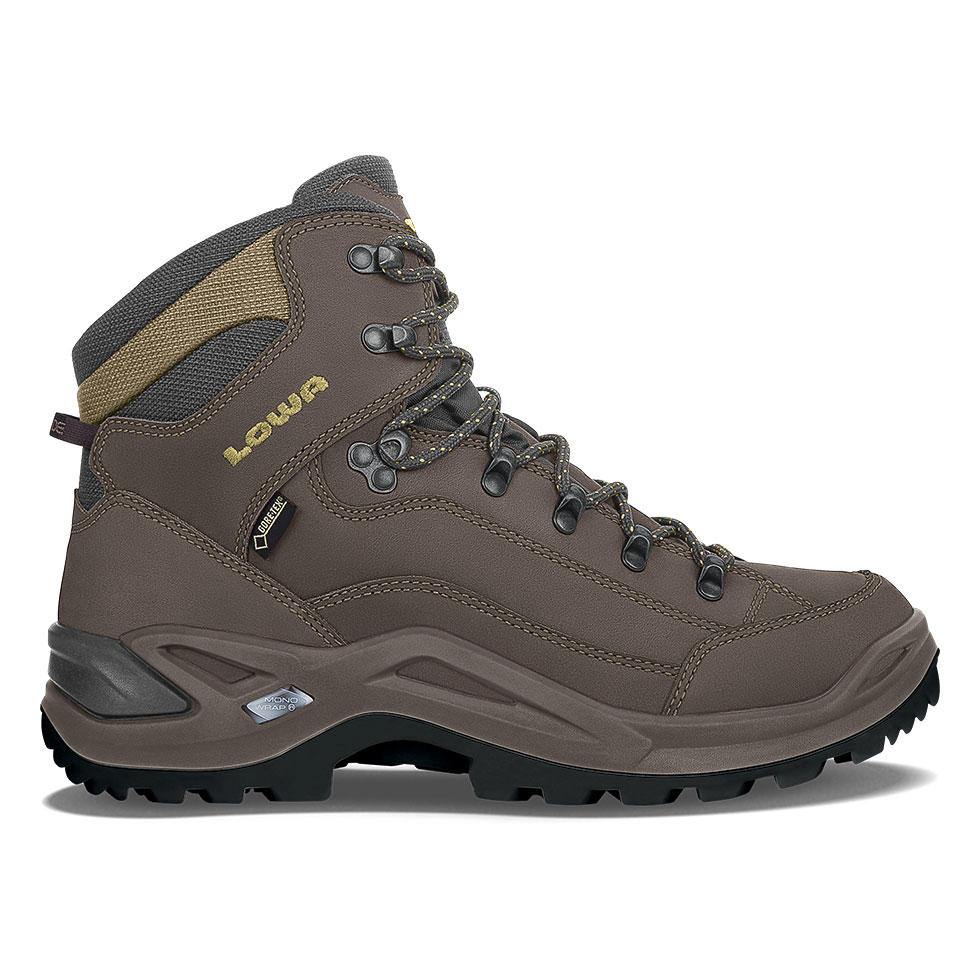 Unlock Wilderness' choice in the Merrell Vs Lowa comparison, the Renegade GTX Mid by Lowa