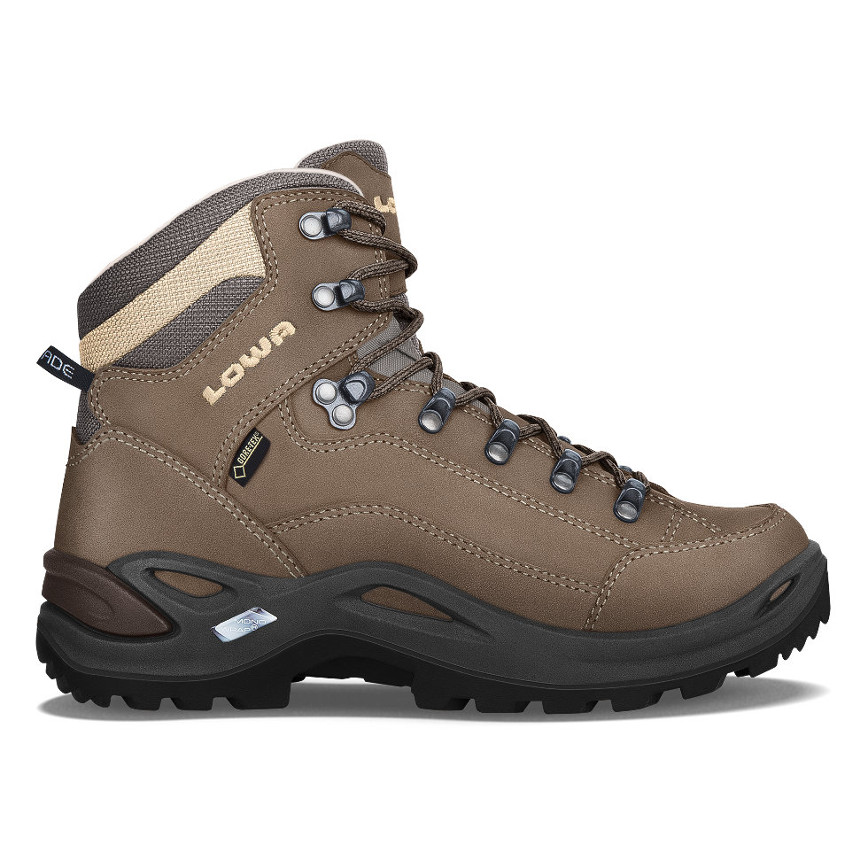 Unlock Wilderness' choice in the Keen Vs Lowa comparison, the Renegade GTX Mid Ws by Lowa